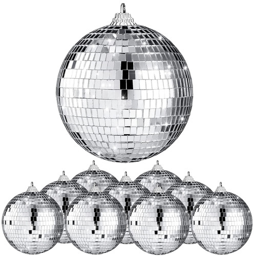 Wtpncil Disco Balls Ornaments, Disco Balls, Disco Ball Decor, Disco Ball for Party Decorations - 12 PCS(2 inch)