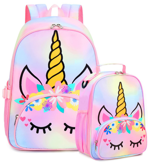 Backpack for Kids Girls Preschool Kindergarten Bookbag Set with Lunch Box Toddler School Bag Backpack for Kids Girls Preschool Kindergarten Bookbag Set with Lunch Box Toddler School Bag