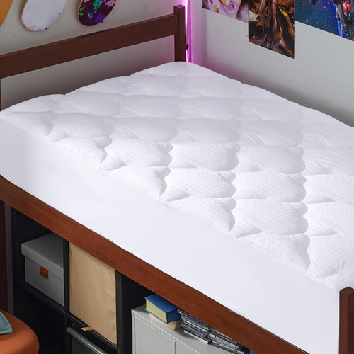 Bedsure Twin XL Mattress Pad Dorm Bedding - Cooling Cotton Mattress Cover for College Dorm, Quilted Mattress Topper with Deep Pocket Fits up to 21" Deep, Breathable Twin Extra Long Pillow Top Bedsure Twin XL Mattress Pad Dorm Bedding - Cooling Cotton Mattress Cover for College Dorm, Quilted Mattress Topper with Deep Pocket Fits up to 21" Deep, Breathable Twin Extra Long Pillow Top
