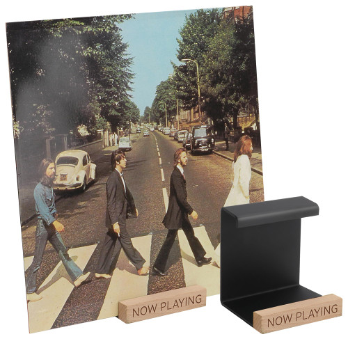 Vefunk Now Playing Vinyl Record Stand Wall Mount - Vinyl Record Now Playing Stand, Now Playing Vinyl Stand Display Shelf Sign - Vinyl Now Playing Stand - Record Player Accessories Vinyl Stand Holder