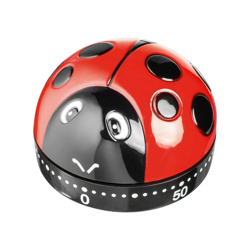 Ladybug Cooking Timer, Mechanical Clockwork 60-Minute Timer, Kitchen Alarm Clock, Baking Cooking Clock with Loud Ring Mechanical Wind-Up Timer Kitchen Cooking Utensils Ladybug Cooking Timer, Mechanical Clockwork 60-Minute Timer, Kitchen Alarm Clock, Baking Cooking Clock with Loud Ring Mechanical Wind-Up Timer Kitchen Cooking Utensils