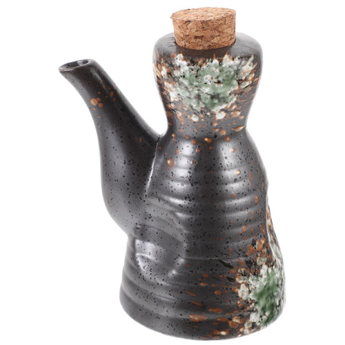 BESTOYARD Sauce Dispenser soy sauce pot soy sauce jar vinegar holder kitchen vinegar bottle soy sauce container soy sauce bottle soy sauce dispenser vinegar jar Commercial Japan Ceramic