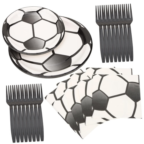 BESTOYARD 48pcs birthday tableware cake decorations dinning table decor table decorations soccer birthday party supplies soccer party favors soccer theme tableware football tableware props BESTOYARD 48pcs birthday tableware cake decorations dinning table decor table decorations soccer birthday party supplies soccer party favors soccer theme tableware football tableware props
