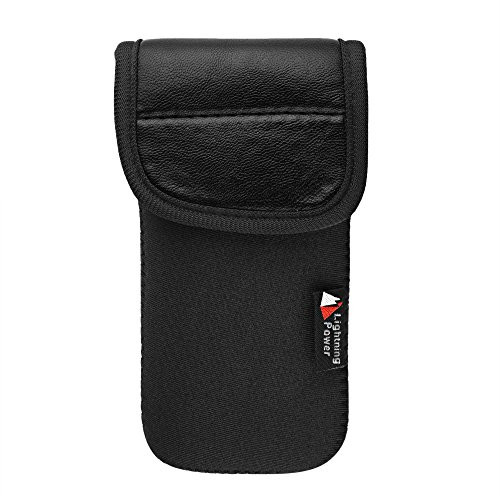 PU Leather + Neoprene Sleeve Case for Microsoft Arc Touch Mouse (Black)