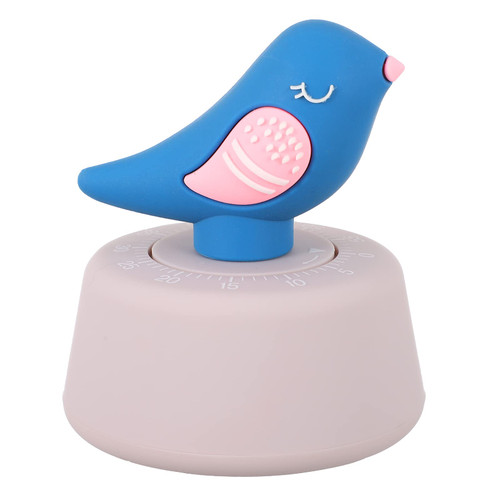 Uonlytech 1pc Kitchen Timer Manual Cooking Timer Cartoon Mechanical Wind Up Timer Alarm Clock