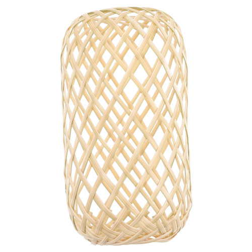 Holibanna Bamboo Lantern Mini Chandelier Woven Lamp Shade Wicker Lamp Shade Rattan Chandelier Lamp Bamboo Light Cover Chandelier Lamp Shades Light Shade Ceiling Lamp Shade Bamboo Lampshades