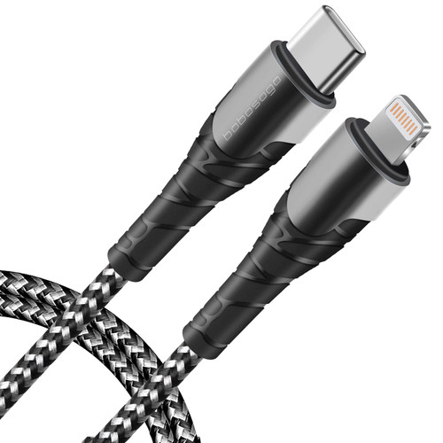 USB C to Lightning Cable, ?Apple MFi Certified? 2Pack 3FT iPhone Type C Fast Charging Charger Cord for iPhone 14 13 12 Pro Max/Mini/11 Pro/11 Pro Max/X XS XR 8 Plus (Black+Grey)