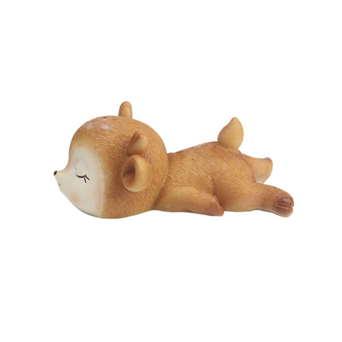 BESTOYARD 1pc Animal Resin Crafts car Decoration Miniature Fawn Figurines Small Fawn Figurines Resin Deer Figurine Deer Figurines Cake Decor Deer Figurines Cake Topper Decorate Desktop