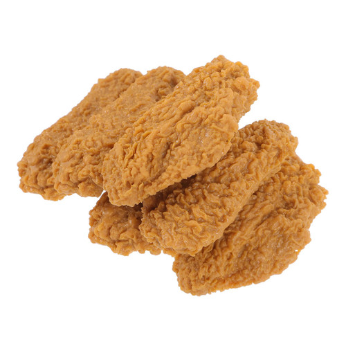 Holibanna Fried Chicken Wings 6pcs Realistic Cooked Chicken Artificial Chicken Wings Realistic Fried Chicken Wear-Resistant Food Model Artificial Food Decor Display Accessory Food Play