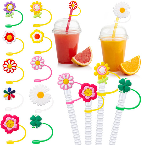 Yolev Silicone Flowers Straw Cover Straw Caps Covers, Straw Covers For Reusable Straws, Straw Tip Covers, Drinking Straw Cover, Straw Caps For Reusable Straws, Straw Protector Cover, Yolev Silicone Flowers Straw Cover Straw Caps Covers, Straw Covers For Reusable Straws, Straw Tip Covers, Drinking Straw Cover, Straw Caps For Reusable Straws, Straw Protector Cover,