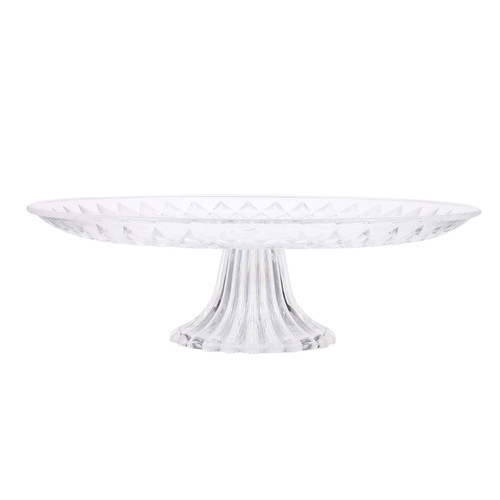 Ice Cream Bowls Decorative Footed Bowl Fruit Display Bowl Pedestal Bowl Acrylic Clear Fruit Bowl 35CM Serving Platter Dessert Appetizer Cake Dish Candy Containers