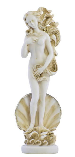 Birth of Goddess Aphrodite Venus Nude Female Statue Sculpture Figure Handmade 8'' Birth of Goddess Aphrodite Venus Nude Female Statue Sculpture Figure Handmade 8''
