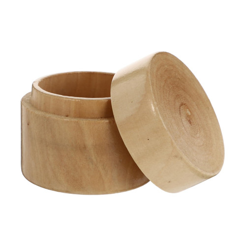 Holibanna 1Pc Box wooden jewelry box jewelry organizer tray small wood jewelry organizer mini containers jewelry organizer stand earring storage organizer Ring Case Necklace Storage Holder