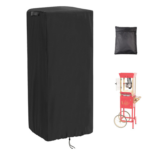 Popcorn Cart Cover,Colewin Heavy Duty Popcorn Machine Cart Cover Compatible with Nostalgia