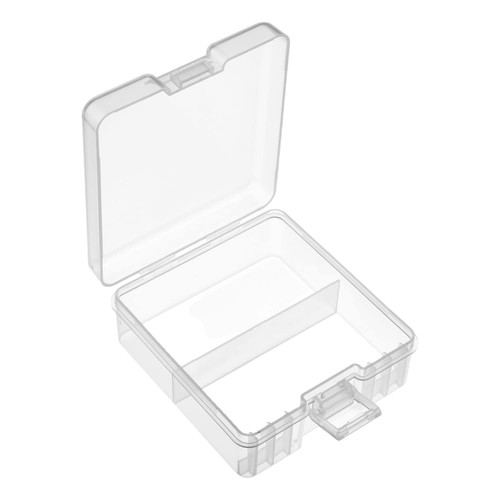 Bettomshin 100 x AAA Battery Storage Case Holder Organizer Box Transparent