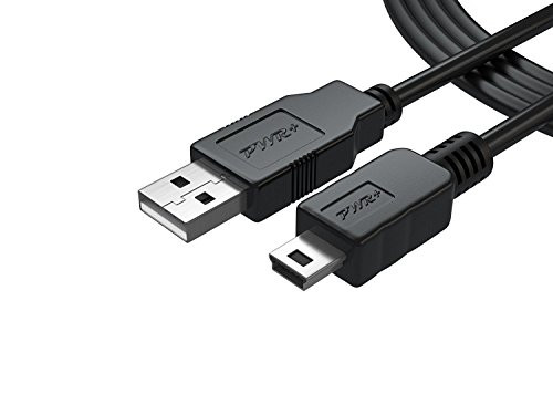 PWR+ 6 Ft USB Cable Charging Cord Replacement for GoPro-HD HERO2-HERO3+-HERO4-960-1080 Original HD Waterproof Action Camera Data Sync UL Listed
