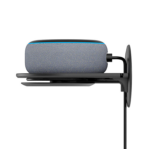 Aokicase For Amazon Echo Dot 4 Wall Mount Stand Accessories with Integrated Cable Management, No Screws Required, Speaker Accessories Rack (Amazon Echo Dot 4, Black) A335 Aokicase For Amazon Echo Dot 4 Wall Mount Stand Accessories with Integrated Cable Management, No Screws Required, Speaker Accessories Rack (Amazon Echo Dot 4, Black) A335