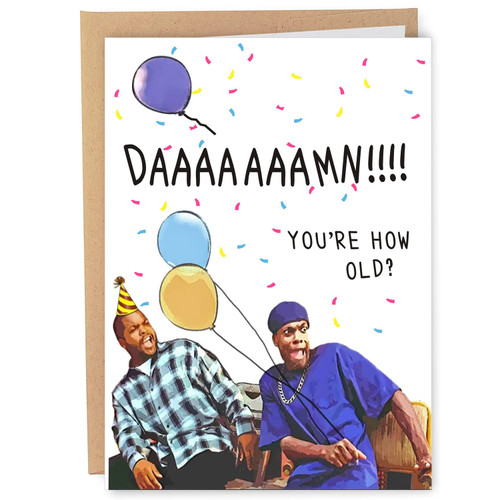 AONUOWE Funny Damn You're How Old Meme Birthday Card For Men Women Him Her AONUOWE Funny Damn You're How Old Meme Birthday Card For Men Women Him Her