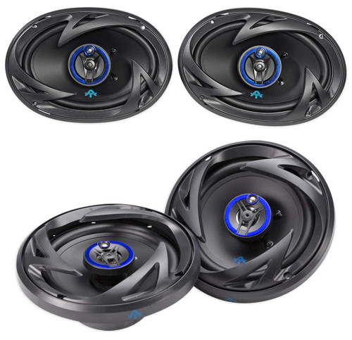 (2) Autotek ATS693 6x9" 800 Watt Car Speakers+(2) ATS653 6.5" 600 Watt Speakers (2) Autotek ATS693 6x9" 800 Watt Car Speakers+(2) ATS653 6.5" 600 Watt Speakers