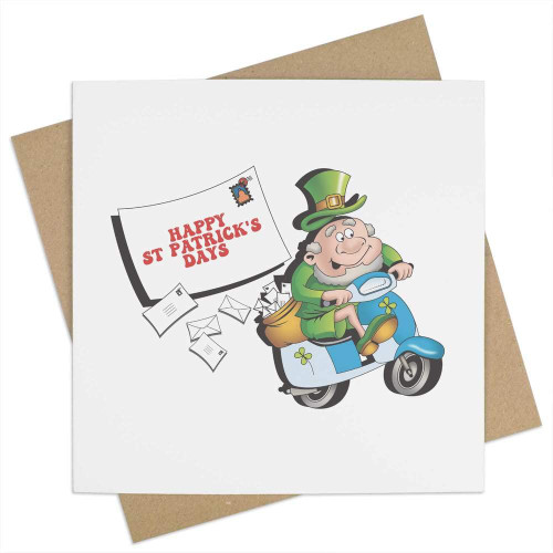 Azeeda 'St Patrick's Day' Blank Greeting Card (GC00049505)