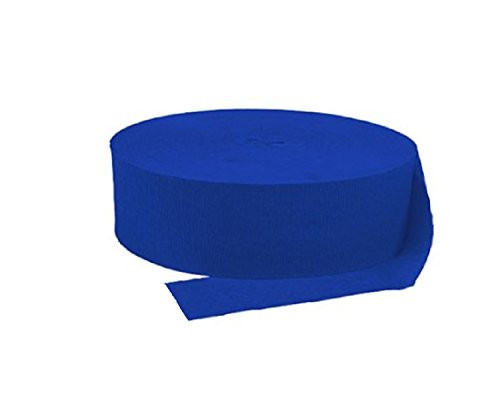 Crepe Paper Streamers Party Decorations Jumbo Roll 500 Feet Solid Colors