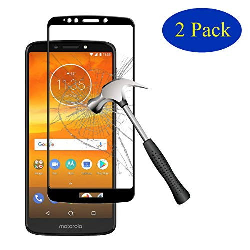 [2-Pack] Motorola Moto E5 Plus/Moto E5 Supra Screen Protector Tempered Glass [Full Coverage],Sinwere Anti-Scratch Bubble Free Screen Protector for Moto E5 Plus