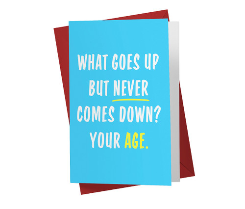 Karto Funny Birthday Card For Men Women, Rude 5.5 x 8.5 Happy Birthday Card For Him Her, Birthday Card For Husband, Birthday Card For Brother Sister, Mom, Dad, Friend - Comes Up