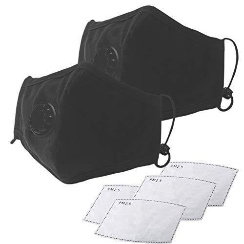 N95 N99 Pollution Respirator Dust Mask Anti Air Dust proof and Smoke proof Mask Military Grade PM2.5 Activated Carbon Filter - Made of Velvet - Against Germs, Dust, Allergens, Particles Men Women