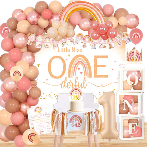 YJDFWAUT Boho Rainbow 1st Birthday Decorations, Bohemian First Decorations, Bohemian Rainbow Baby Monthly Milestone Photo Banner Highchair Banner, Neutral Rainbow Cake Topper Bohemian Crown Hat for Baby Girls First Birthday YJDFWAUT Boho Rainbow 1st Birthday Decorations, Bohemian First Decorations, Bohemian Rainbow Baby Monthly Milestone Photo Banner Highchair Banner, Neutral Rainbow Cake Topper Bohemian Crown Hat for Baby Girls First Birthday