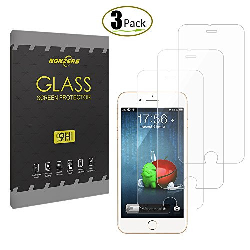 Screen Protector for iPhone 7 iphone 8 - [3-Pack] Tempered Glass Screen Protector for iPhone 7 iphone 8 (4.7'')
