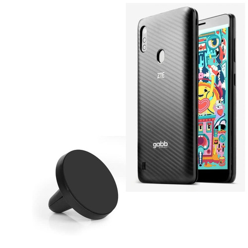 BoxWave Car Mount for ZTE Gabb Z2 (Car Mount by BoxWave) - Minimus MagnetoMount, Magnetic Car Mount, Magnetic Car Holder for ZTE Gabb Z2