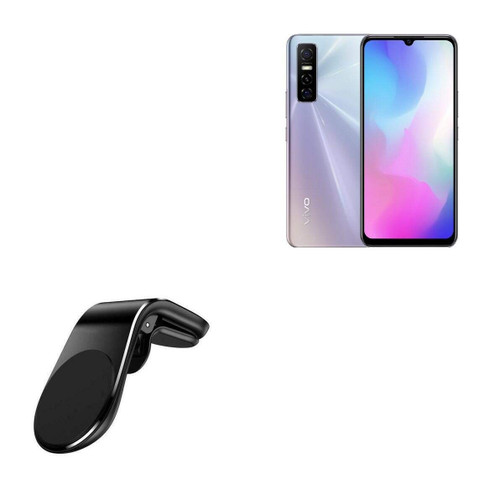 BoxWave Car Mount Compatible with vivo Y73s - MagnetoMount Clip, Metal Car Air Vent Strong Magnet Mount for vivo Y73s - Jet Black BoxWave Car Mount Compatible with vivo Y73s - MagnetoMount Clip, Metal Car Air Vent Strong Magnet Mount for vivo Y73s - Jet Black