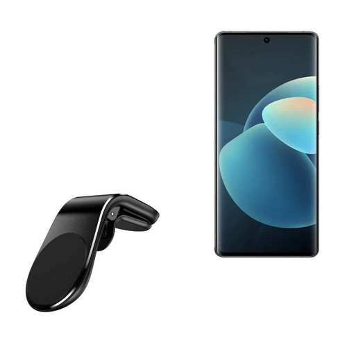 BoxWave Car Mount Compatible with vivo X60 Pro - MagnetoMount Clip, Metal Car Air Vent Strong Magnet Mount for vivo X60 Pro - Jet Black BoxWave Car Mount Compatible with vivo X60 Pro - MagnetoMount Clip, Metal Car Air Vent Strong Magnet Mount for vivo X60 Pro - Jet Black