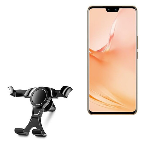 BoxWave Car Mount Compatible with vivo V23 Pro - X-Switch Car Mount, Air Vent Mounted Car Mount Simple Minimal for vivo V23 Pro - Jet Black BoxWave Car Mount Compatible with vivo V23 Pro - X-Switch Car Mount, Air Vent Mounted Car Mount Simple Minimal for vivo V23 Pro - Jet Black