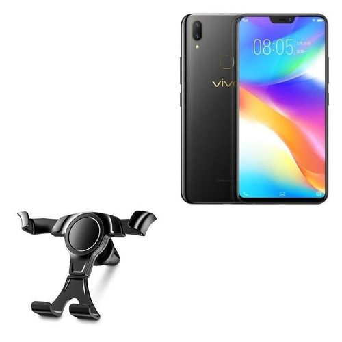 BoxWave Car Mount Compatible with vivo Y85 - X-Switch Car Mount, Air Vent Mounted Car Mount Simple Minimal for vivo Y85 - Jet Black BoxWave Car Mount Compatible with vivo Y85 - X-Switch Car Mount, Air Vent Mounted Car Mount Simple Minimal for vivo Y85 - Jet Black