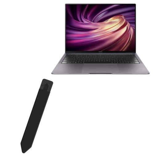 BoxWave Stylus Pouch Compatible with Huawei MateBook X Pro (2020) - Stylus PortaPouch, Stylus Holder Carrier Portable Self-Adhesive for Huawei MateBook X Pro (2020) - Jet Black