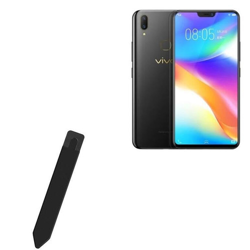 BoxWave Stylus Pouch Compatible with vivo Y85 - Stylus PortaPouch, Stylus Holder Carrier Portable Self-Adhesive for vivo Y85 - Jet Black BoxWave Stylus Pouch Compatible with vivo Y85 - Stylus PortaPouch, Stylus Holder Carrier Portable Self-Adhesive for vivo Y85 - Jet Black