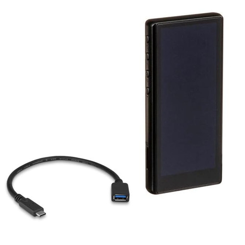 BoxWave Cable Compatible with FiiO M3 Pro - USB Expansion Adapter, Add USB Connected Hardware to Your Phone for FiiO M3 Pro
