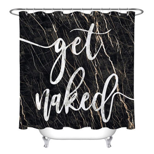 LB Funny Quotes Get Naked Shower Curtains for Bathroom Funny Quotes Cracked Marble Shower Curtain Set with Hooks 72x78 inch Waterproof Polyester Fabric Bathroom Decorations LB Funny Quotes Get Naked Shower Curtains for Bathroom Funny Quotes Cracked Marble Shower Curtain Set with Hooks 72x78 inch Waterproof Polyester Fabric Bathroom Decorations
