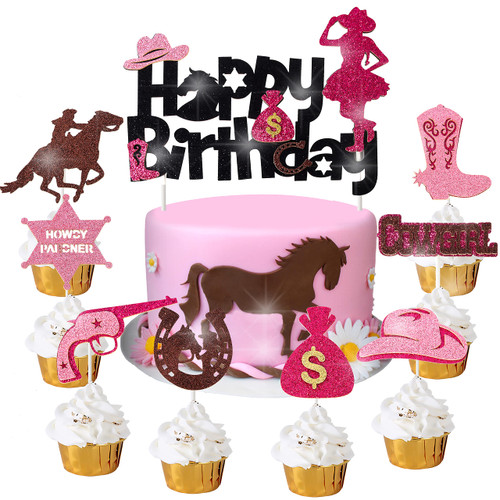 25 pcs Cowgirl Cake Cupcake Toppers Cowgirl Party Decorations Horse Party Decorations Supplies for Western Cowgirl Birthday Party Baby Shower Western Cowgirl Theme Party 25 pcs Cowgirl Cake Cupcake Toppers Cowgirl Party Decorations Horse Party Decorations Supplies for Western Cowgirl Birthday Party Baby Shower Western Cowgirl Theme Party