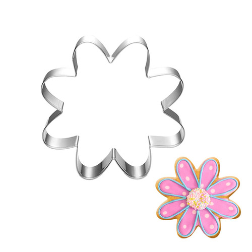 Daisy Cookie Cutter Set-3.5 Inch- Flower Biscui Cookie Cutters Fondant Molds Daisy Cookie Cutter Set-3.5 Inch- Flower Biscui Cookie Cutters Fondant Molds