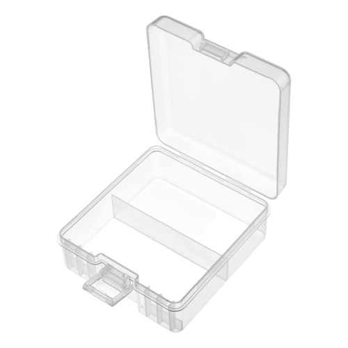 Heyiarbeit AAA Battery Organizer Box Battery Storage Case Battery Holder Storage for Carrying Battery Transparent 1Pcs
