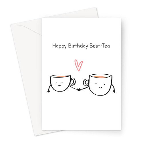 LEMON LOCO Happy Birthday Best-Tea Greeting Card | Funny Birthday Card For Friend, Best Friend, Bestie, Cup Of Tea Birthday Card, Best Friend Birthday Card, Friend Birthday Card For Female Friend LEMON LOCO Happy Birthday Best-Tea Greeting Card | Funny Birthday Card For Friend, Best Friend, Bestie, Cup Of Tea Birthday Card, Best Friend Birthday Card, Friend Birthday Card For Female Friend