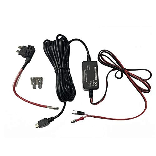 Davitu Cables, Adapters & Sockets - Car Driving Recorder Step-Down Line Hard Wire Kit Car Dash Cam Camera for Nextbase 512G 402G 412 312GW 302G 212 202 101 - (Color Name: Black)