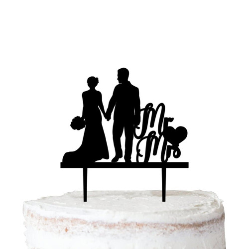Acrylic Personalized Wedding Cake Toppers Bride And Groom Mr & Mrs Black Cake Topper Funny Cake Decoration Topper for Bridal Shower Engagement Anniversary style205 Acrylic Personalized Wedding Cake Toppers Bride And Groom Mr & Mrs Black Cake Topper Funny Cake Decoration Topper for Bridal Shower Engagement Anniversary style205