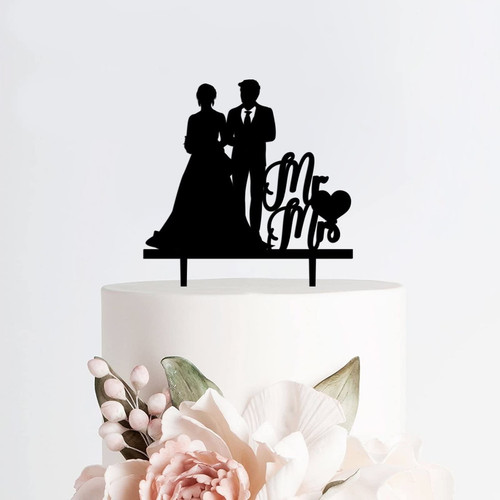 Acrylic Personalized Wedding Cake Toppers Bride And Groom Mr & Mrs Black Cake Topper Funny Party Cake Decorations for Bridal Shower Engagement Anniversary style510 Acrylic Personalized Wedding Cake Toppers Bride And Groom Mr & Mrs Black Cake Topper Funny Party Cake Decorations for Bridal Shower Engagement Anniversary style510