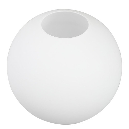 OSALADI White Decor Small Glass Lamp Shade,Frost Globe Pendant Lampshade, Ceiling Light Cover,Ceiling Lighting Fixture for Chandeliers Table Floor Lamp (3cm Hole) Fixture Replacement Globes & Shades