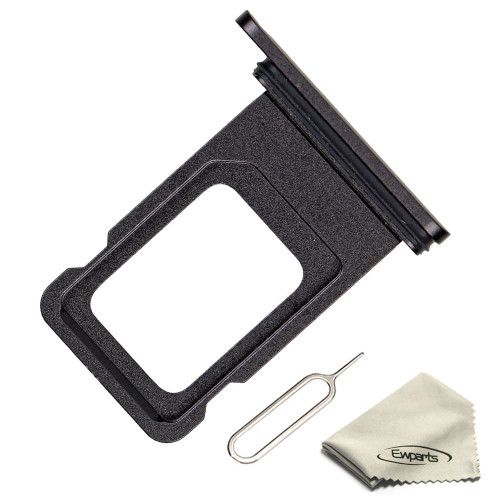 Sim Card Tray Compatible with iPhone 11 Sim Card Tray Holder Replacement Black