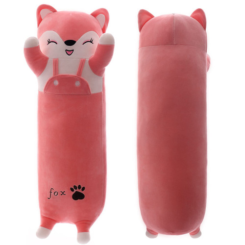 MIAOHAHA Soft Plush Fox Doll Kids Plush Toy Pillow, Lovely Pink Fox Plushies Hugging Pillow Stuffed Animal Toy Gift for Kids and Girlfriend On Chrismas, Birthday(Fox, 70cm/27.6in) MIAOHAHA Soft Plush Fox Doll Kids Plush Toy Pillow, Lovely Pink Fox Plushies Hugging Pillow Stuffed Animal Toy Gift for Kids and Girlfriend On Chrismas, Birthday(Fox, 70cm/27.6in)