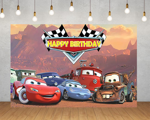 Red Car Backdrop for Halloween Party Decorations Lightning McQueen Theme Banner for Baby Shower Party Supplies 5x3ft Red Car Backdrop for Halloween Party Decorations Lightning McQueen Theme Banner for Baby Shower Party Supplies 5x3ft